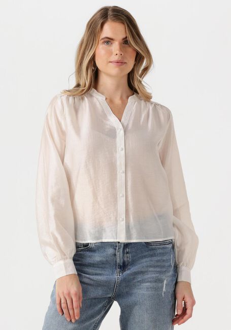 Creme MSCH COPENHAGEN  MSCHDENNY ROMINA SHIRT - large