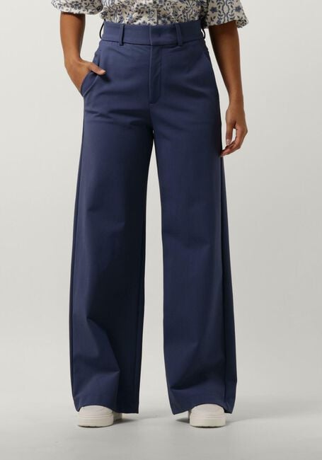 VANILIA Pantalon TAILORED TWILL en bleu - large