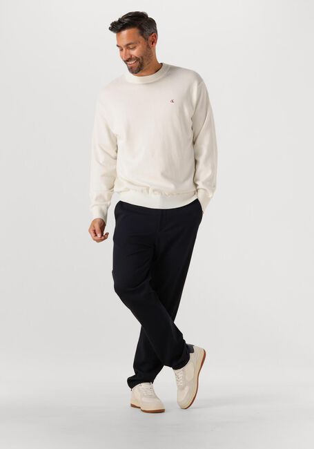 CALVIN KLEIN LS EZ COTTON CREWNK SWEATER 12GG - large