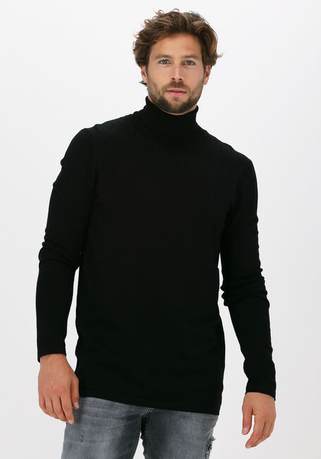 PUREWHITE Col roulé ESSENTIAL KNIT TURTLENECK en noir - large