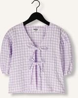 Salty Stitch GINGHAM BLOUSE Blouses Lilas Salty Stitch GINGHAM BLOUSE Blouses Lilas - medium