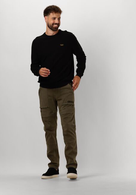 PME LEGEND Pull R-NECK AMERICAN CLASSIC BUCKLEY KNIT en noir - large