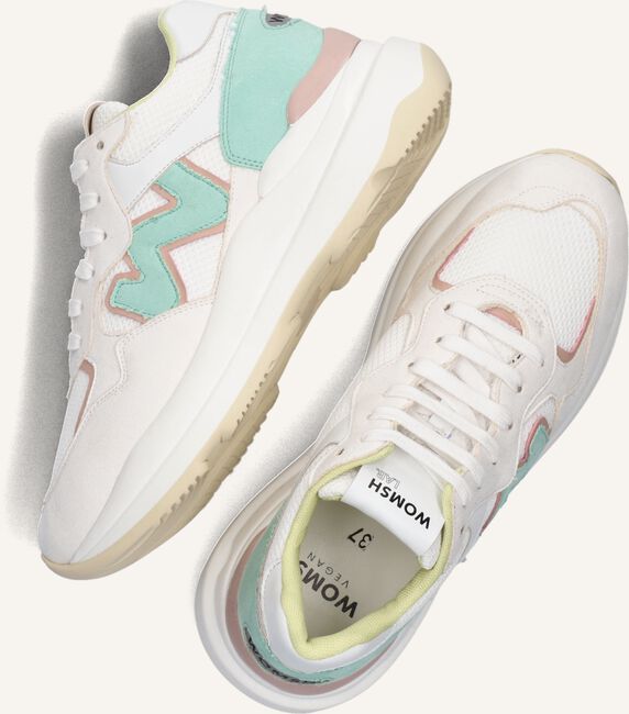 Witte WOMSH Sneakers VEGAN NEW START Witte WOMSH Sneakers VEGAN NEW START - large