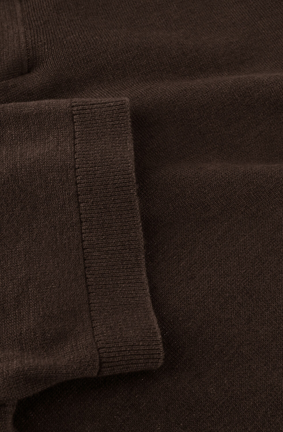 Bruine SELECTED MEN Polo SLHMATTIS SS KNIT SUN OPEN POLO - large