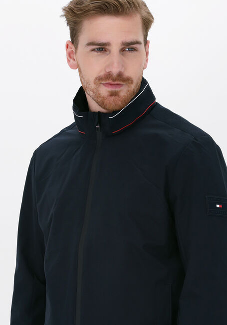 TOMMY HILFIGER Jack RIPSTOP STAND COLLAR JACKET Bleu foncé - large