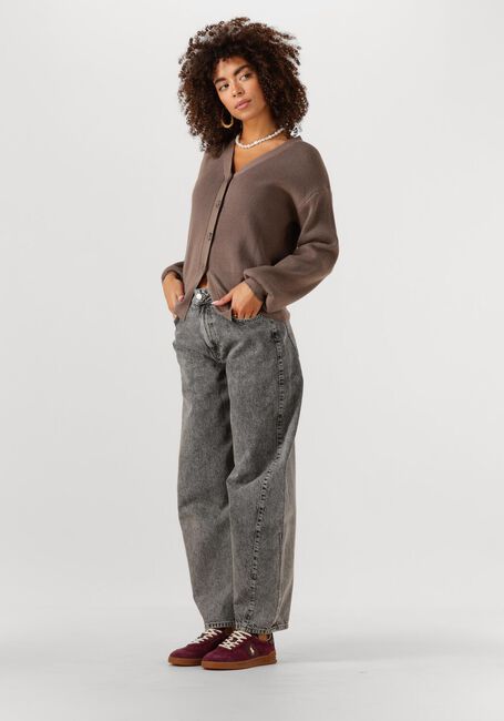 YDENCE Gilet CARDIGAN JANELLA en marron - large