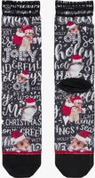 XPOOOS Chaussettes XMAS HAMSTER WISHES en rouge - medium