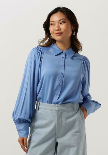 Donkerblauwe MSCH COPENHAGEN  MSCHMALUCA SHIRT - large