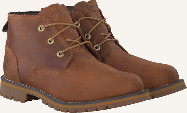 Bruine TIMBERLAND  LARCHMONT MID LACE UP CHUKKA Bruine TIMBERLAND  LARCHMONT MID LACE UP CHUKKA - large