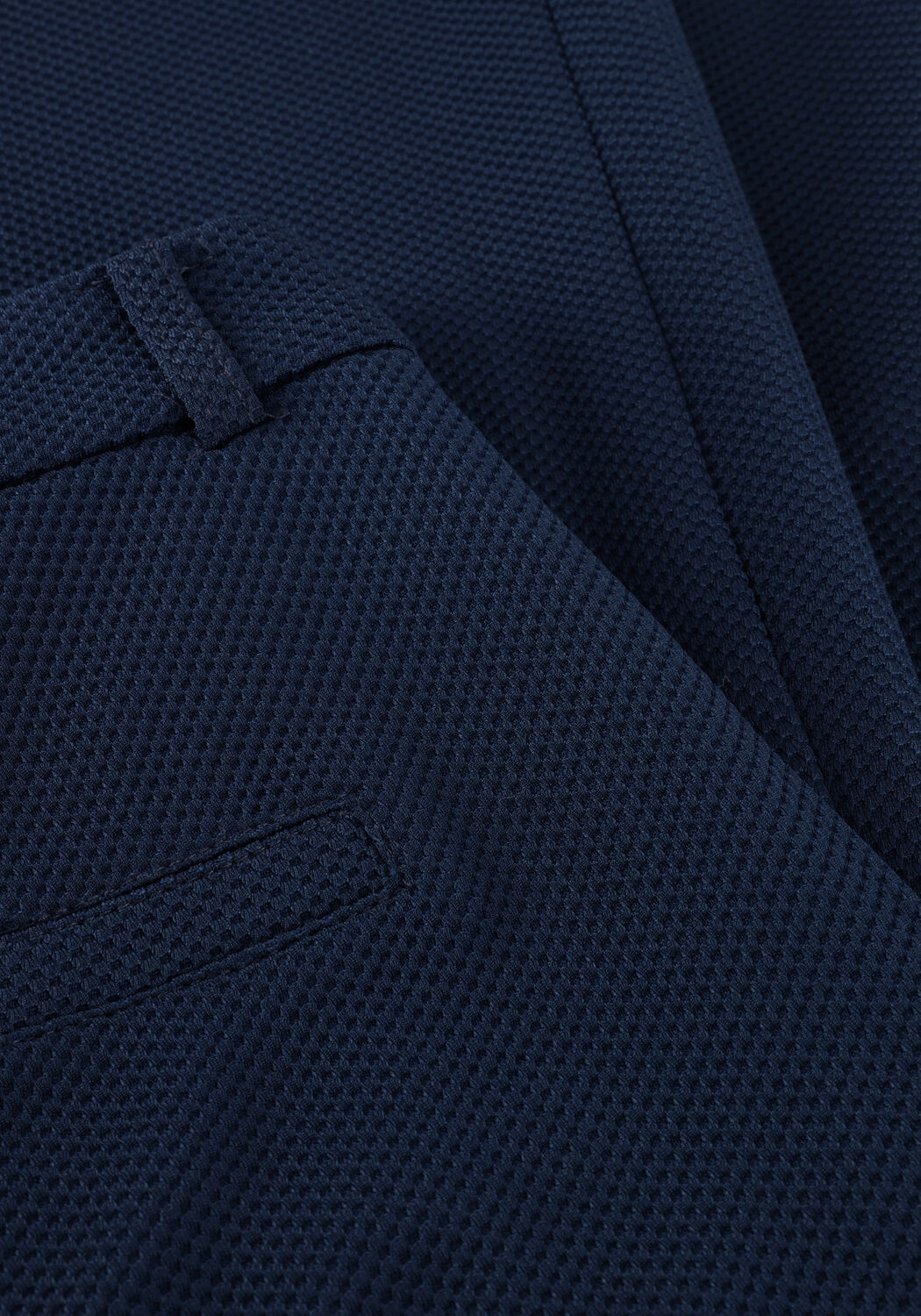 Donkerblauwe POM AMSTERDAM Wijde broek PANTS - LARA ETERNAL BLUE - large