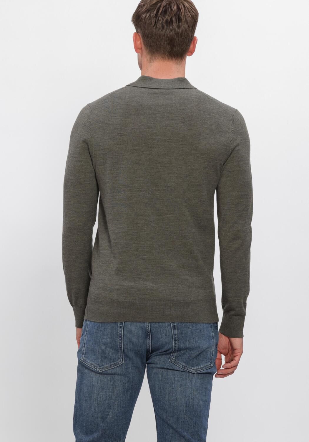 Khaki PROFUOMO Trui PPXJ30029 - large