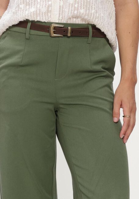 Groene OBJECT Pantalon OBJLISA WIDE PANT NOOS - large