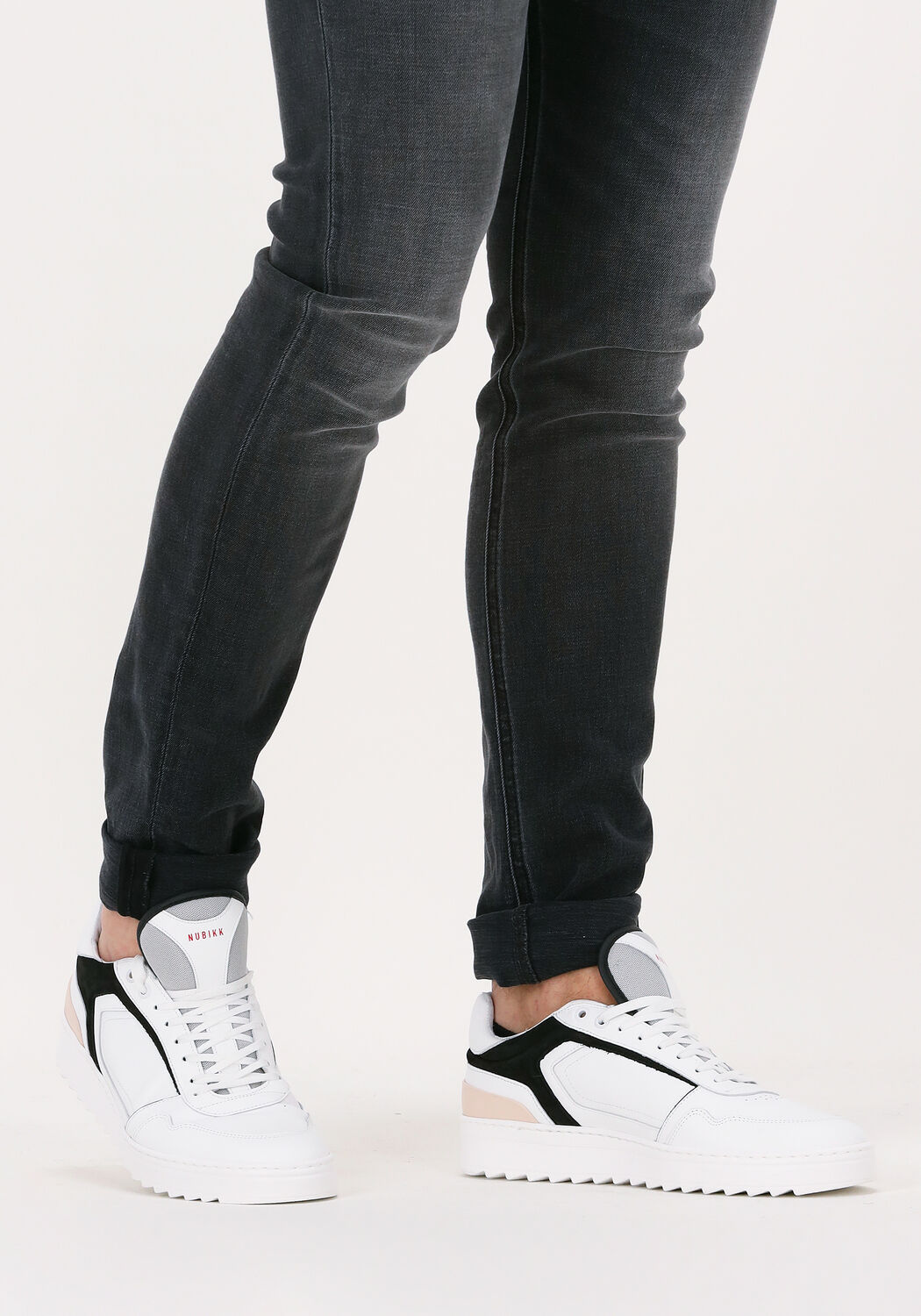 Witte NUBIKK Sneakers CLIFF CANE - large