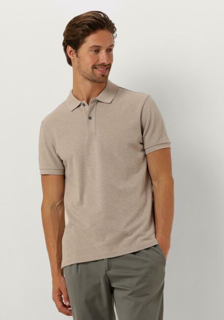 PROFUOMO Polo POLO SHORT SLEEVE en beige - large
