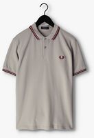 FRED PERRY Polo TWIN TIPPED FRED PERRY SHIRT Gris clair