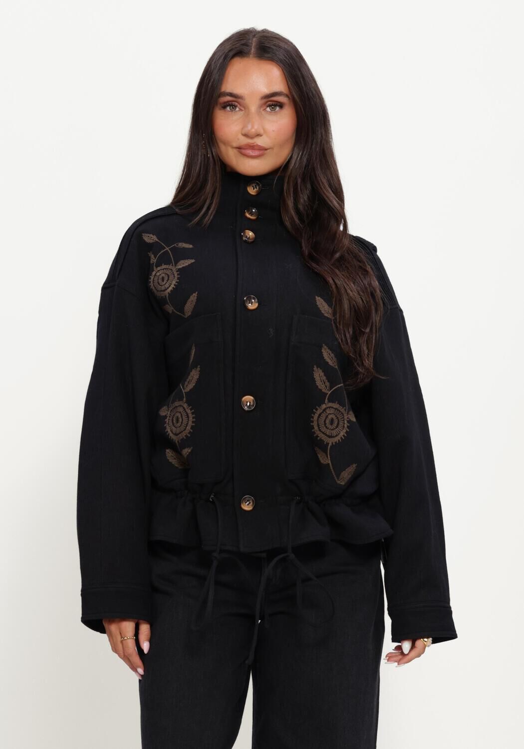 ANTIK BATIK Jack ARISTIDE JACKET en noir