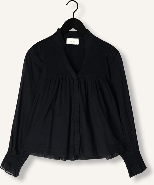 Donkerblauwe NEO NOIR  JILL S VOILE BLOUSE Donkerblauwe NEO NOIR  JILL S VOILE BLOUSE - large
