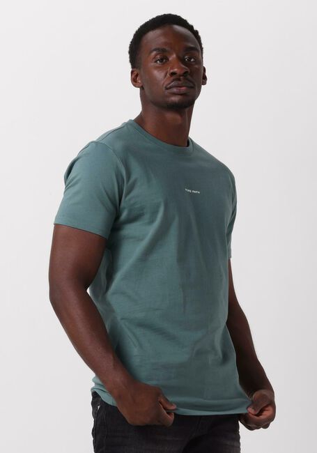 PURE PATH T-shirt TSHIRT WITH FRONT AND BACK PRINT en vert - large