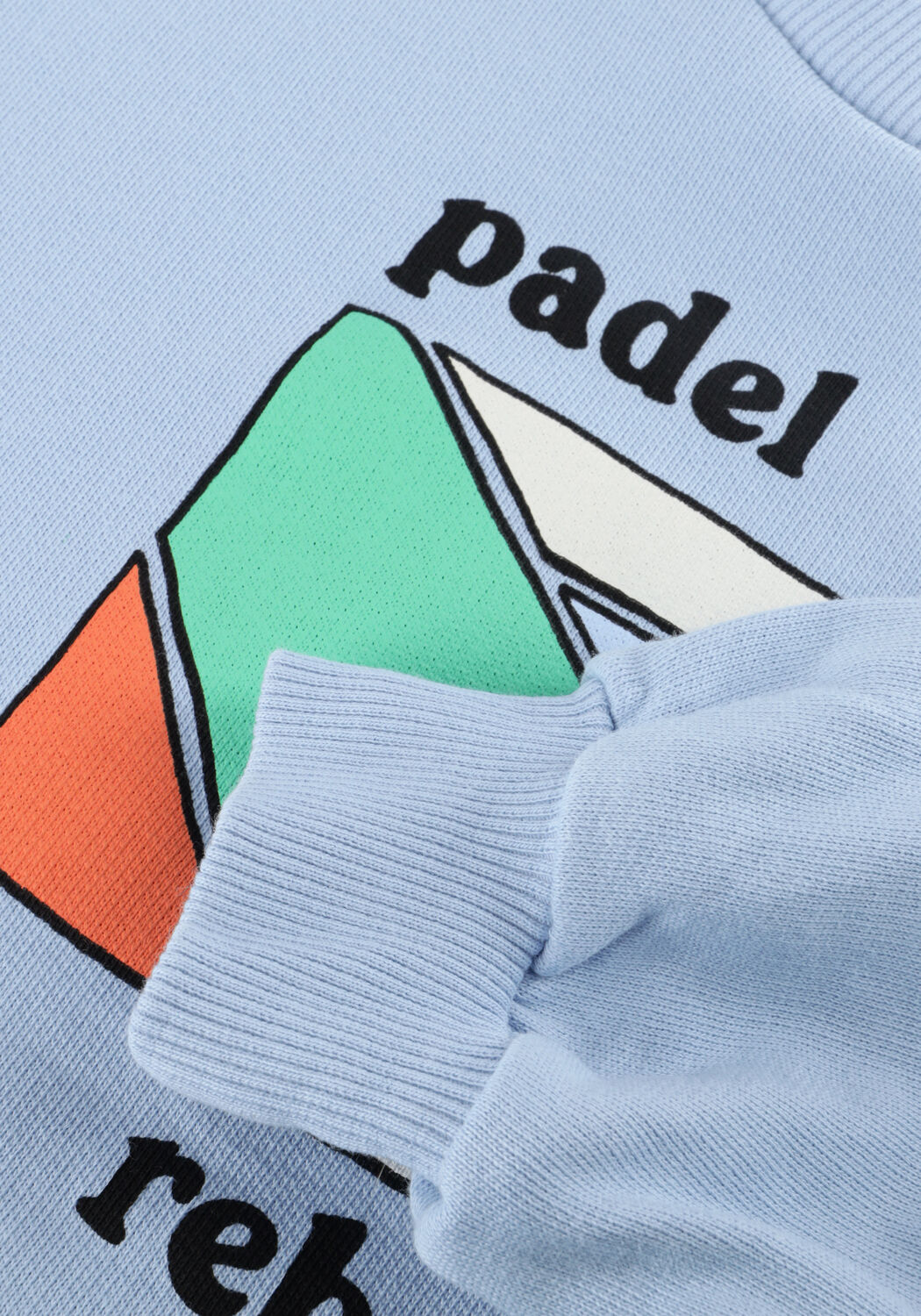 Lichtblauwe Sproet & Sprout Sweater SWEATSHIRT PADEL REBEL - large