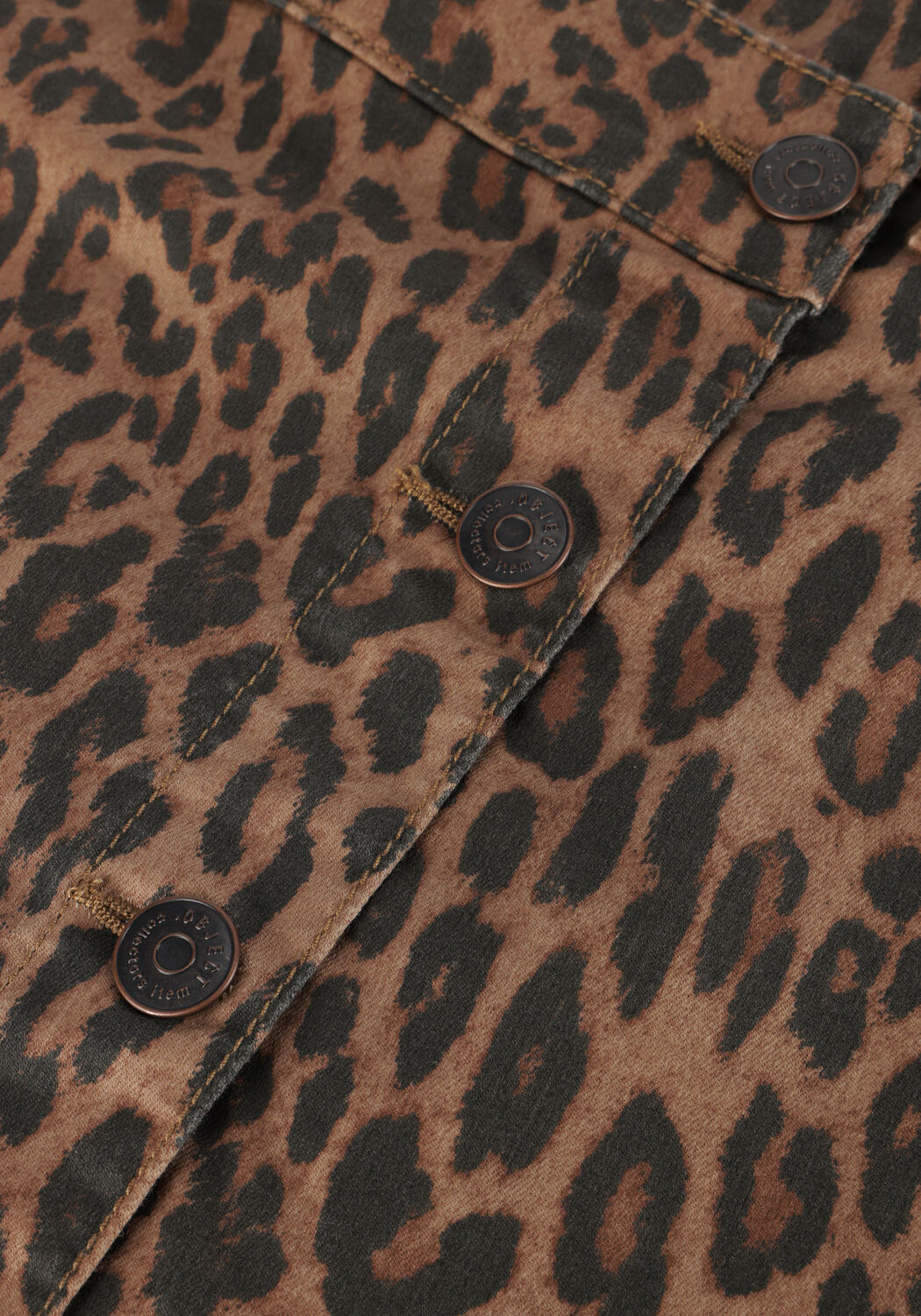 OBJECT Mini-jupe OBJSENI MANYA MW SKIRT E DIV en marron - large