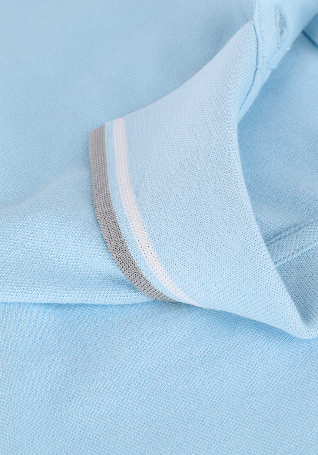 Lichtblauwe PEUTEREY Polo MEDINILLA STR 04 - large