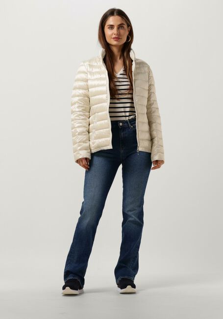 Creme BEAUMONT Gewatteerde jas DOWN RIBTAPE JACKET - large