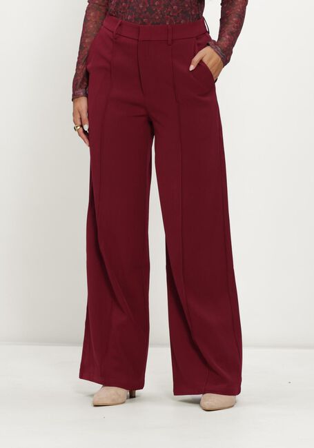 YDENCE Pantalon large PANTS GENEVE Bordeaux - large