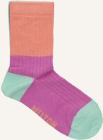 MELTON Chaussettes BLOCK COLOUR SOCKS Rose clair - medium