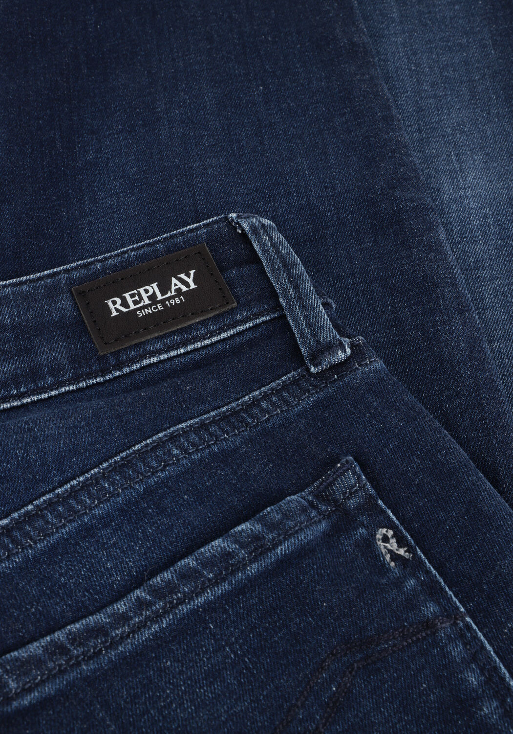 REPLAY Skinny jeans NEW LUZ PANTS Bleu fonc&eacute; - large