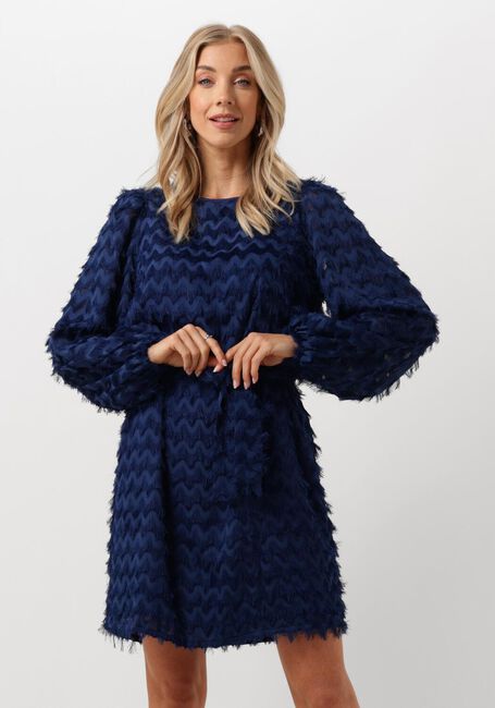 FREEBIRD Mini robe DION DRESS Bleu foncé - large