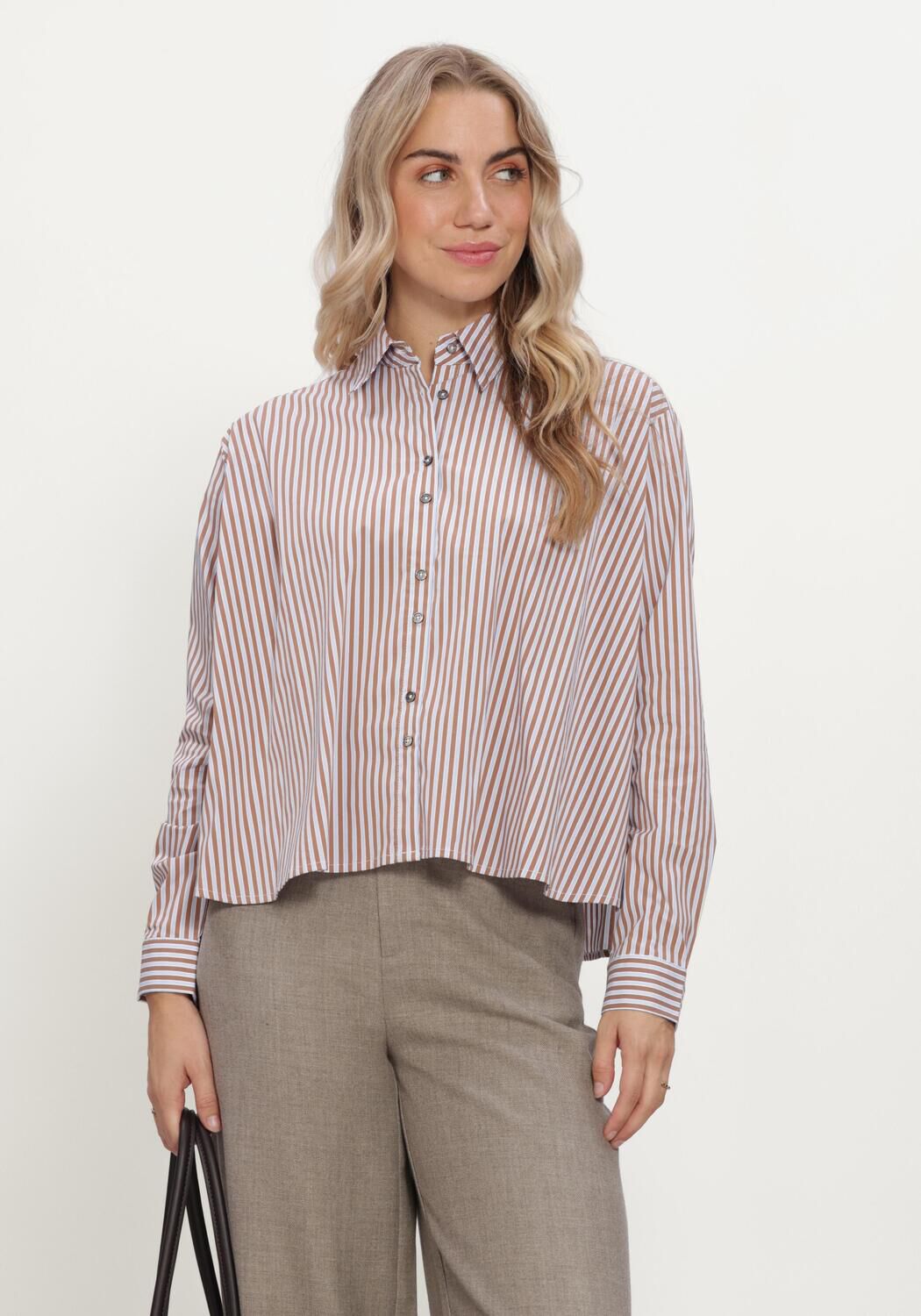 RUBY TUESDAY CELYA A LINE BLOUSE Blouses en marron - large
