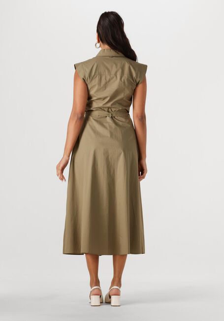 LIU JO Robe midi 3.0 ABITO CHEMISIER S/M Kaki - large