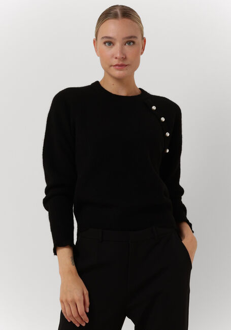 Zwarte NEO NOIR Trui ASLI KNIT BLOUSE - large