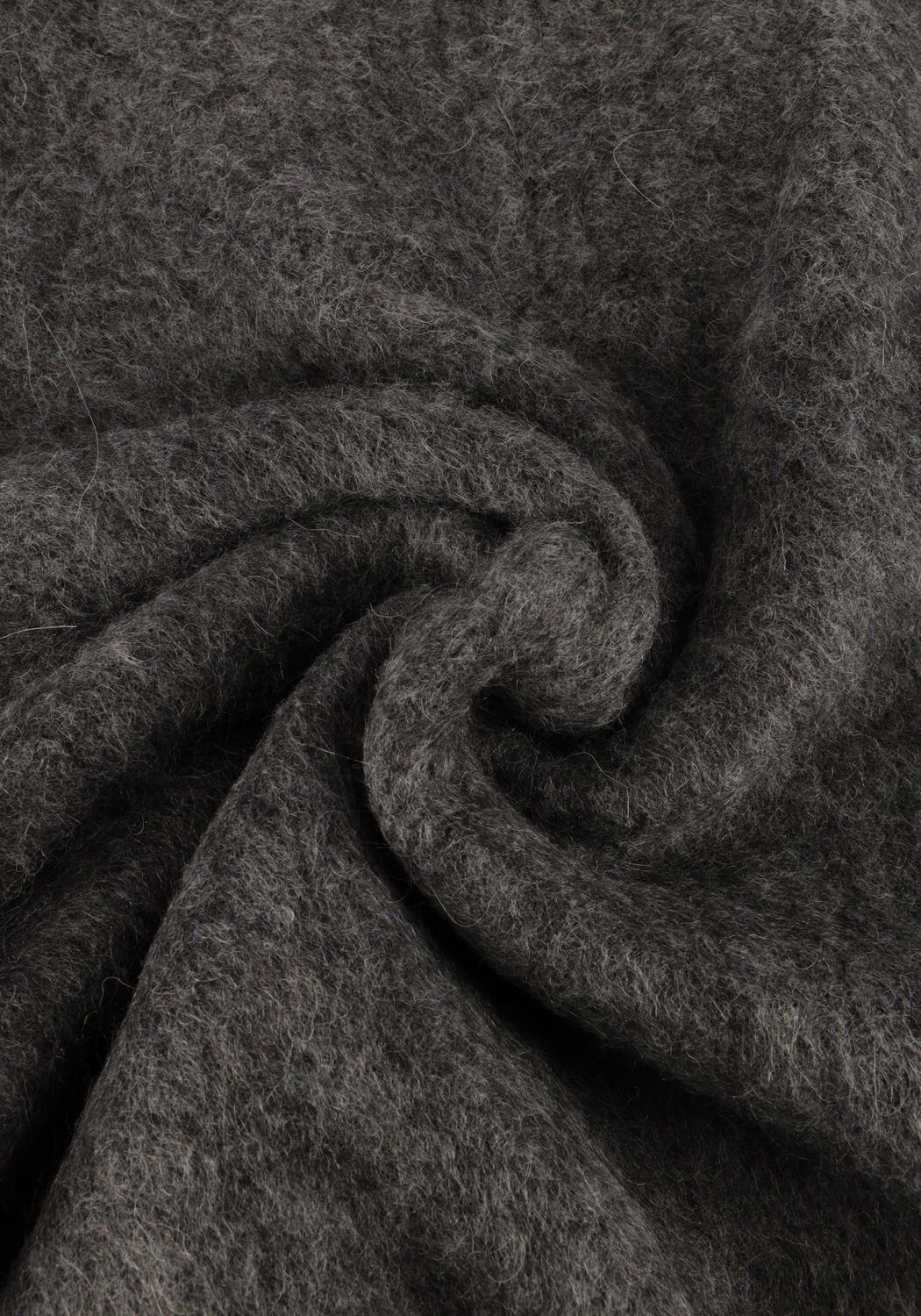 MODSTR&Ouml;M Pull KANEMD ZIP T-NECK Gris fonc&eacute; - large