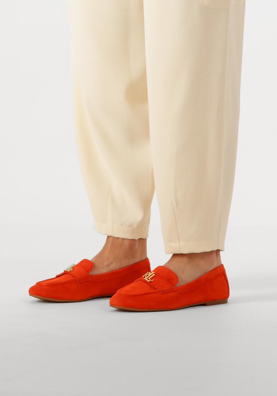 LAUREN RALPH LAUREN AVERI III FLATS LOAFER Loafers en orange - large