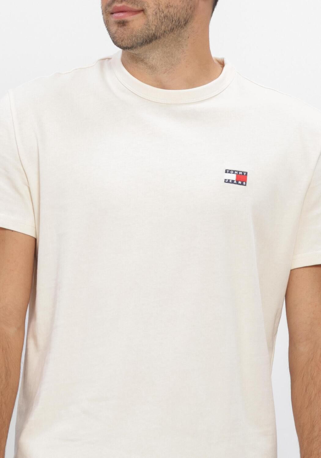 Gebroken wit TOMMY JEANS T-shirt TJM REG BADGE TEE EXT - large