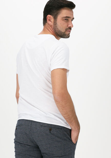 DSTREZZED T-shirt MC. QUEEN BASIC TEE ORGANIC SLUB JERSEY en blanc - large