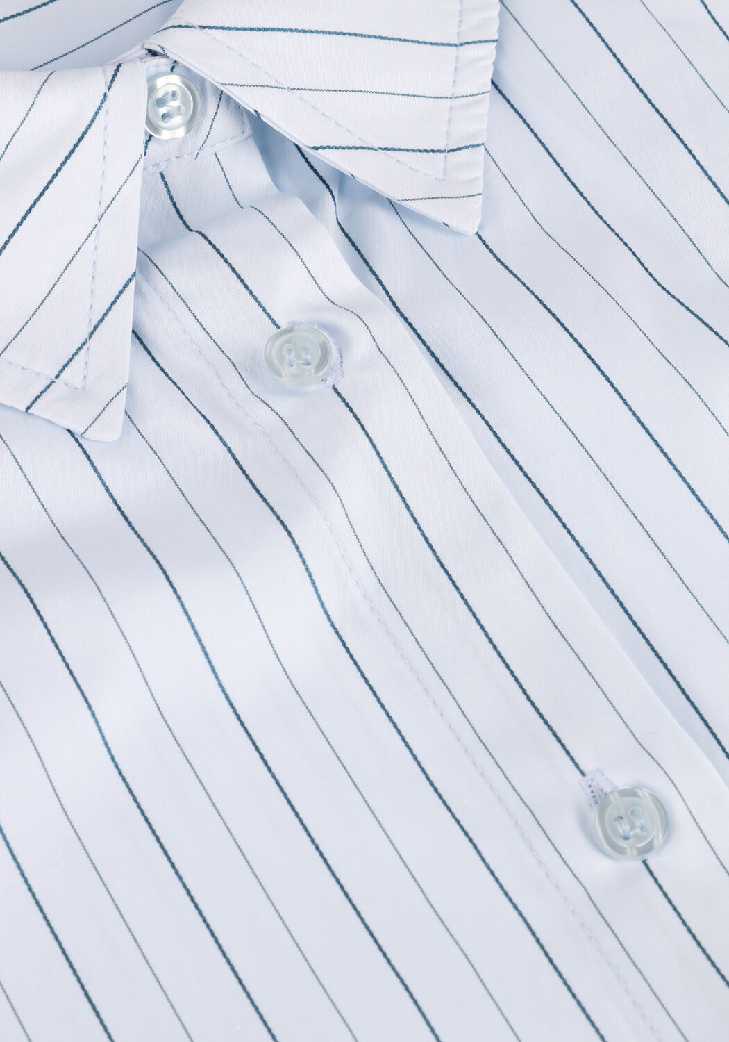 Lichtblauwe MODSTR&Ouml;M  MILLEMD STRIPE SHIRT - large