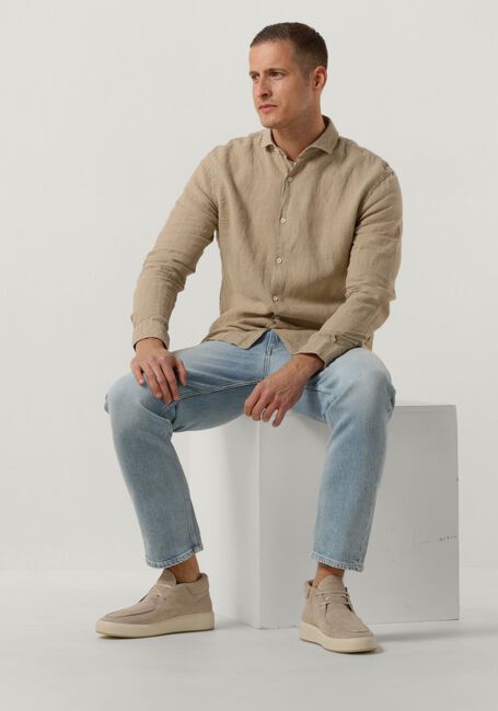 THE GOODPEOPLE Chemise décontracté SOHO en beige - large
