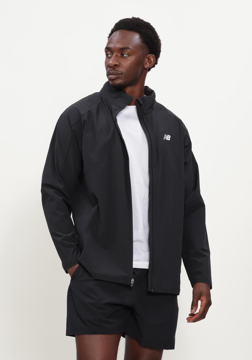 Zwarte NEW BALANCE Jack UTILITY JACKET - large