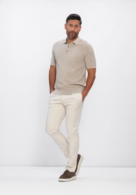 PROFUOMO Polo POLO SS AERO EASE WAFFLE STRUCTURE en beige - large