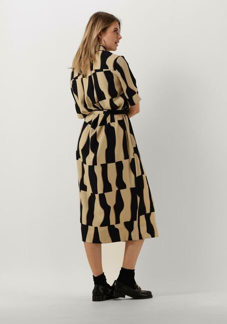 MINIMUM Robe midi IDINNA en beige - large