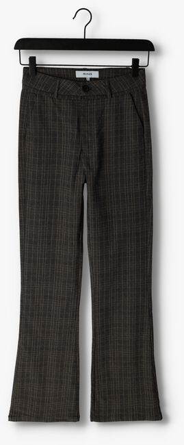MINUS Pantalon évasé CARMA CHECK FLARED PANTS en gris - large