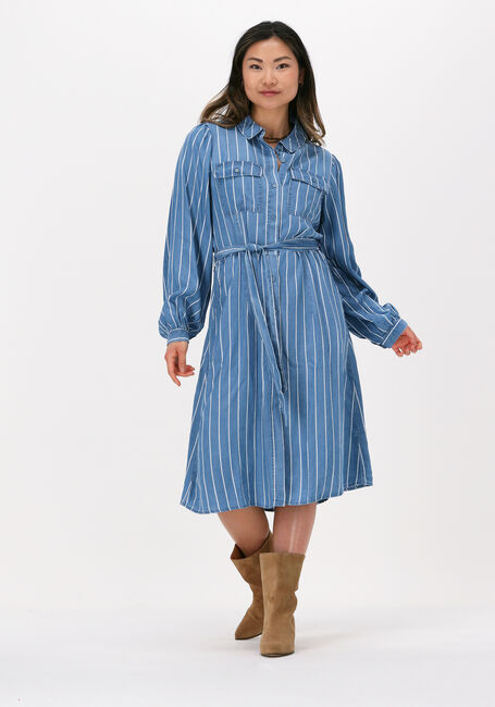 LOLLYS LAUNDRY Robe midi KAMMA en bleu - large