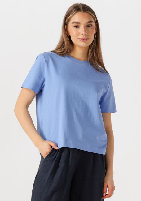 SELECTED FEMME T-shirt SLFESSENTIAL SS BOXY TEE Bleu clair - large