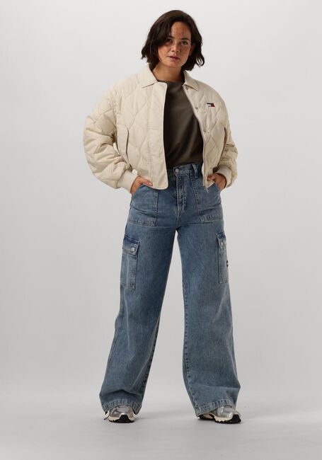 TOMMY JEANS Jack TJW ONION QUILT BOMBER en beige - large