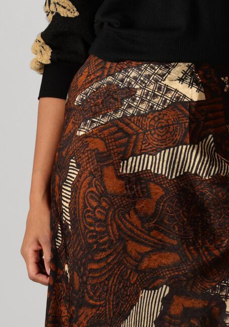 MES DEMOISELLES Jupe maxi ANCHOR en marron - large