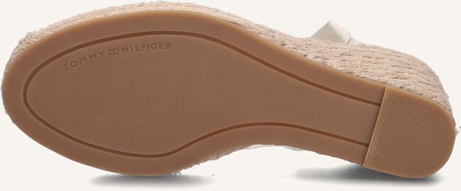 Witte TOMMY HILFIGER Espadrilles CLOSED TOE WEDGE MONOGRAM W Witte TOMMY HILFIGER Espadrilles CLOSED TOE WEDGE MONOGRAM W - large