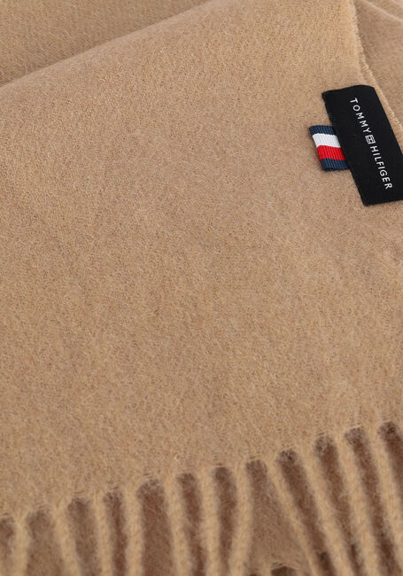 Camel TOMMY HILFIGER Sjaal UPTOWN WOOL SCARF - large