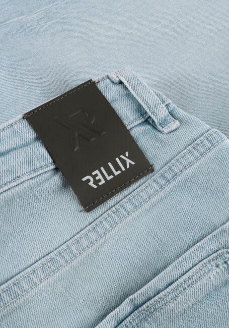 Lichtblauwe RELLIX Jeans DENIM SHORTS BASIC - large